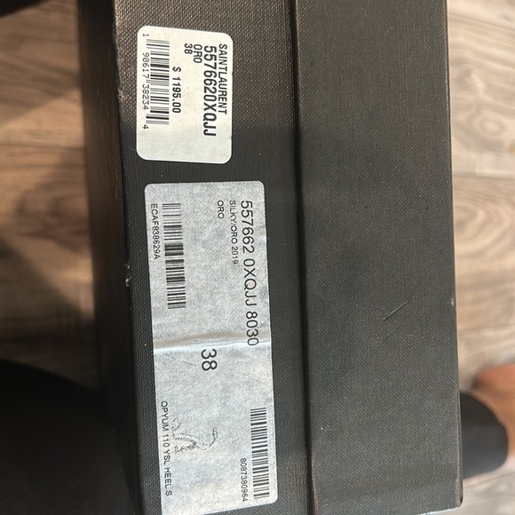 SAINT LAURENT OPYUM 110 YSL HEELS - Picture 5 of 11